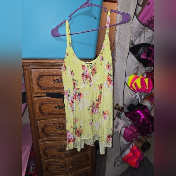 Torrid 2x Babydoll Challis Smocked Cami - Picture 3 of 6